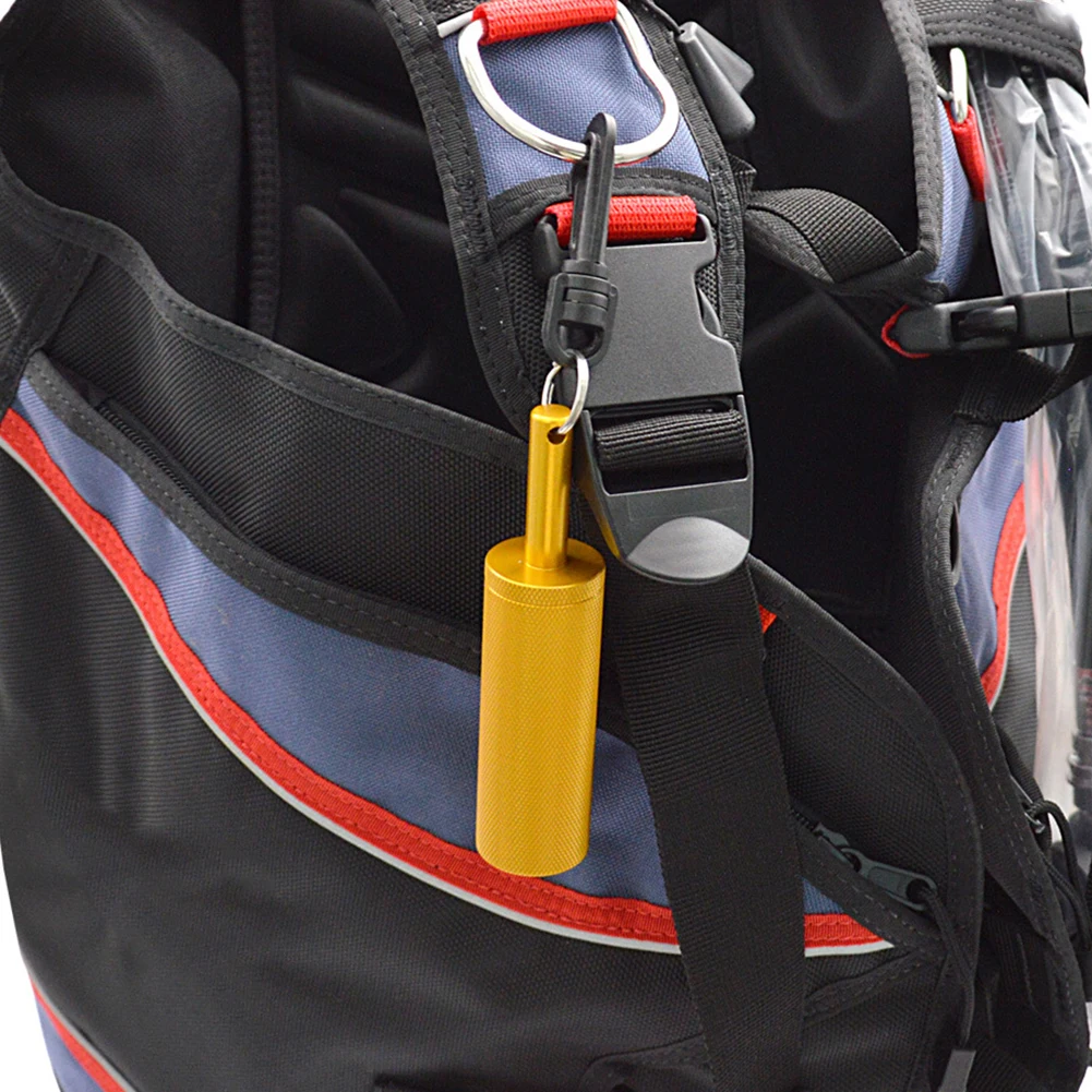 Безопасность дайвинга Подводная связь Черный сигнальный звонок Быстроразъемный