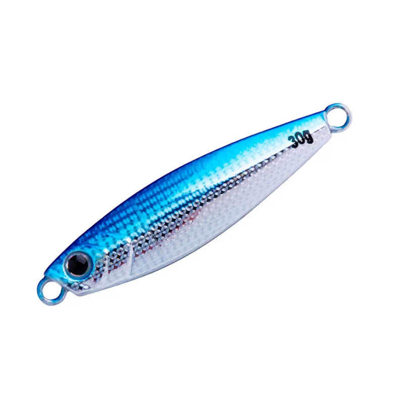 

1Pcs Metal Jig Fishing Lure Metal Jigging Lure 7g 10g 15g 20g 25g 30g 40g Laser Slow Sinking Bait Isca Artificial Wobbler Jig