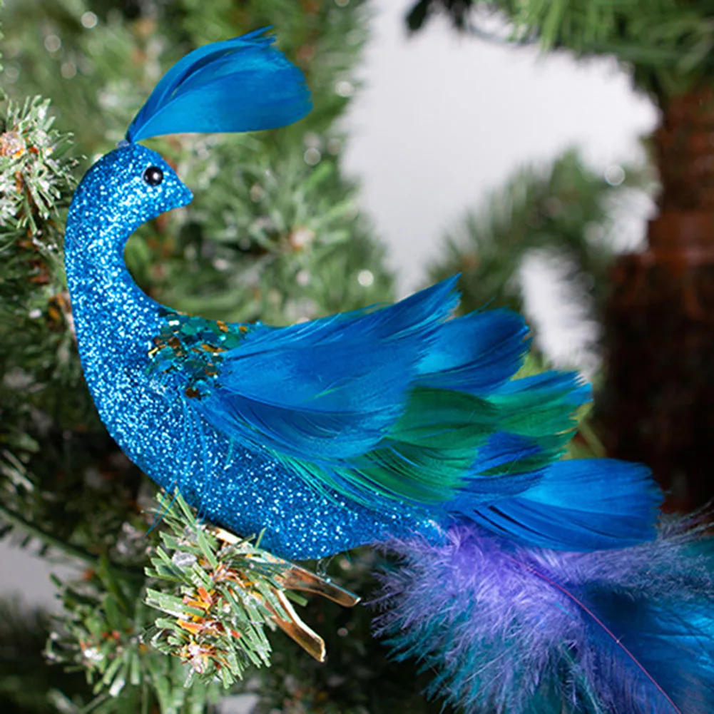 

Искусственный 3D Павлин, искусственный Павлин, искусственная птица, искусственная птица, перьями, Рождественская елка, рождественский подарок, Искусственный Свадебный декор