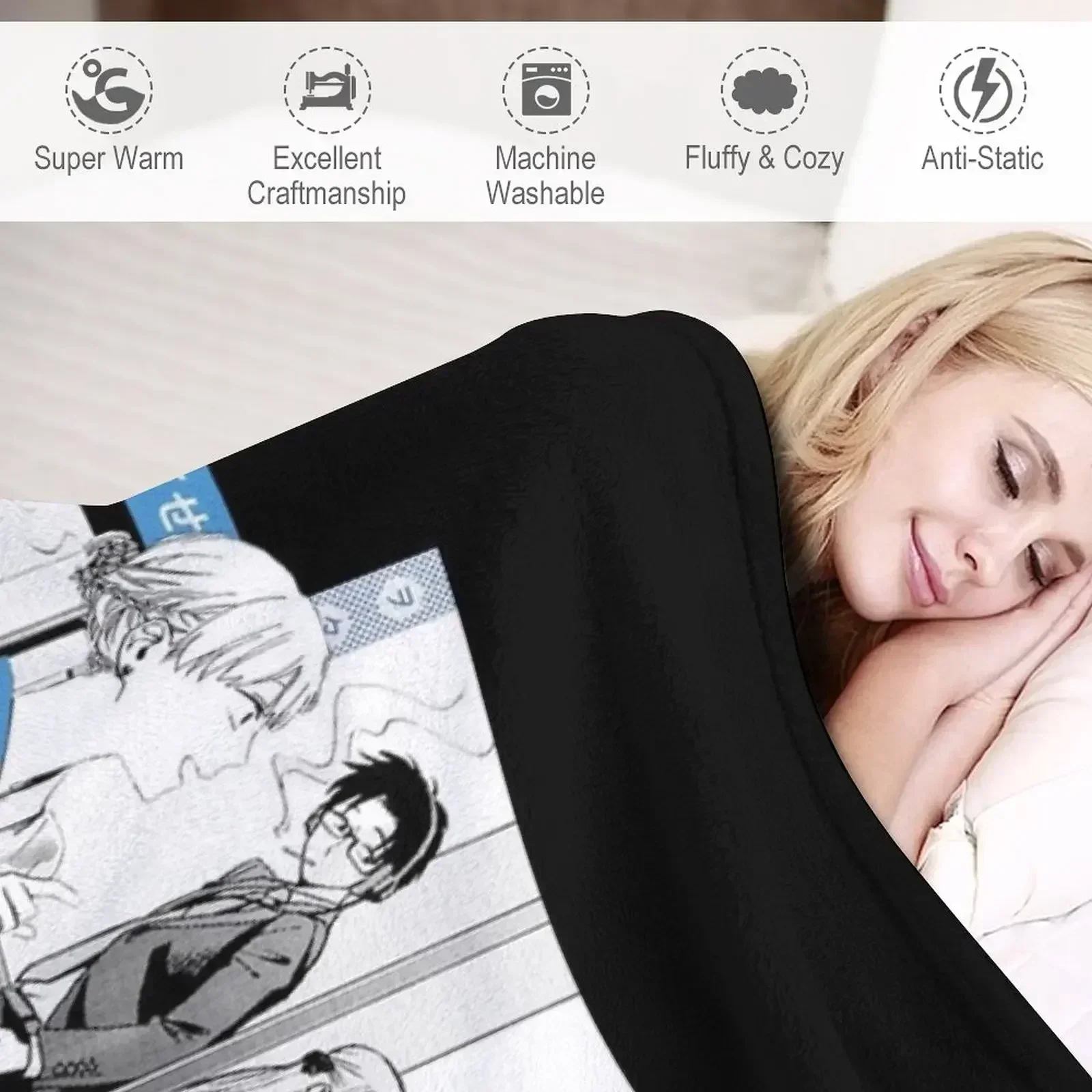 Wotakoi: Love is Hard UNEXPECTED WAYS Одеяло V1 Декоративное одеяло для диванов Одеяла