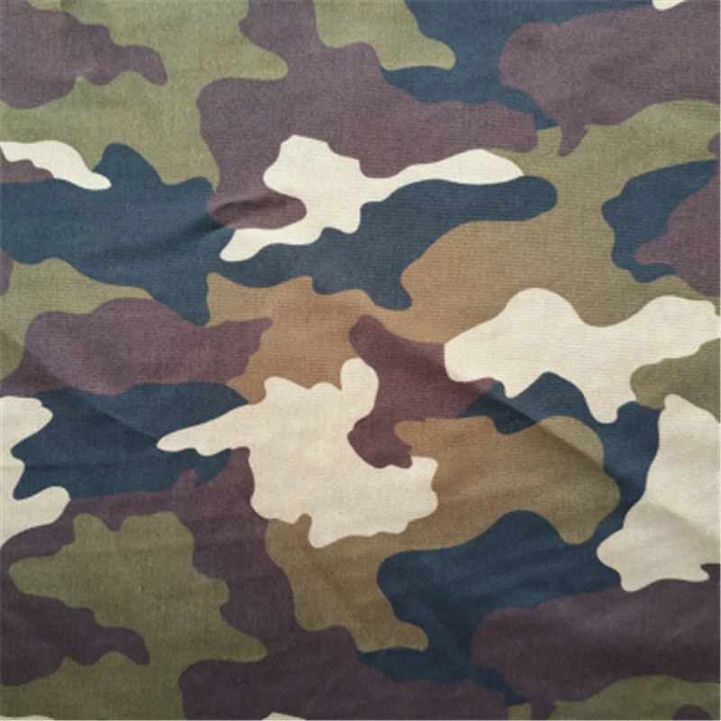 

Fabric Camo Crafts Sewing Making Materials Thin Printing Camouflage Printing Box Fabric DIY Clothing Pieces 150cm X 90cm 1Yard