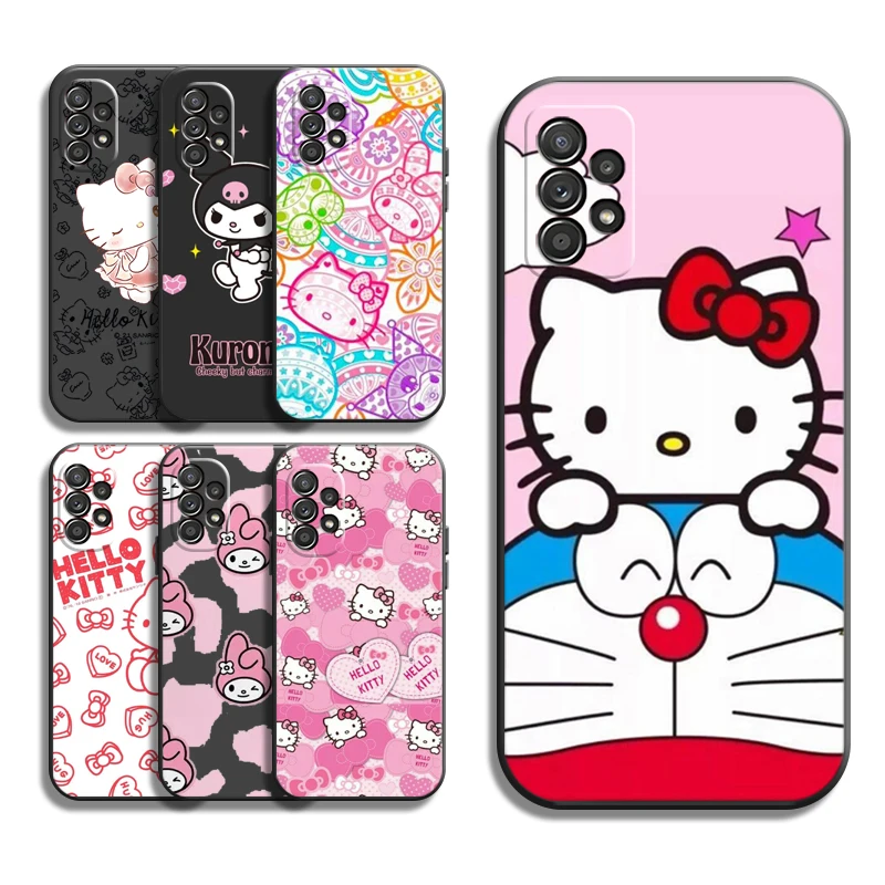 

Hello Kitty Cartoon Phone Cases For Samsung Galaxy A21S A31 A72 A52 A71 A51 5G A42 5G A20 A21 A22 4G A22 5G A20 A32 5G A11