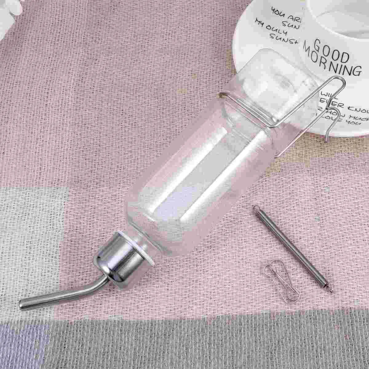 

Water Bottle Dispenser Pet Feeder Rabbitdog Automatic Hanging Hamster Guinea Nodripcage Animal Crate Cat Bottles Supplies