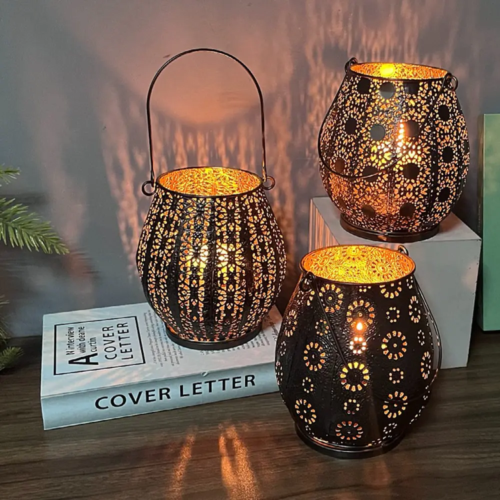 Фестиваль Чжаа арабский креативный железный подсвечник подвесной светильник в