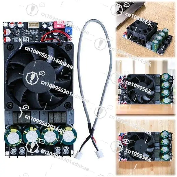 Фото Моноблочная усилительная плата ZK-3002 AMP с мостовым подключением 300Вт x 2, 600Вт №3