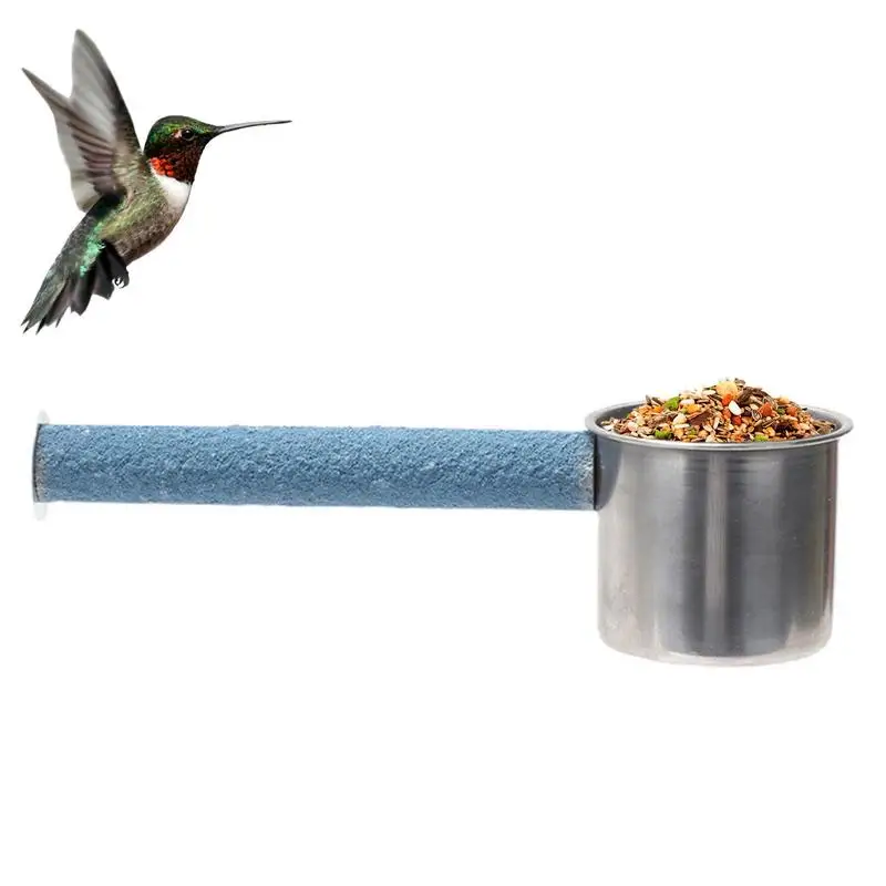 

Parrot Perch Wood Parrot Stand Perch Large Bird Cage Perch For Parrots Wood Bird Perches With Beak Grinding Stone Bird Accessory