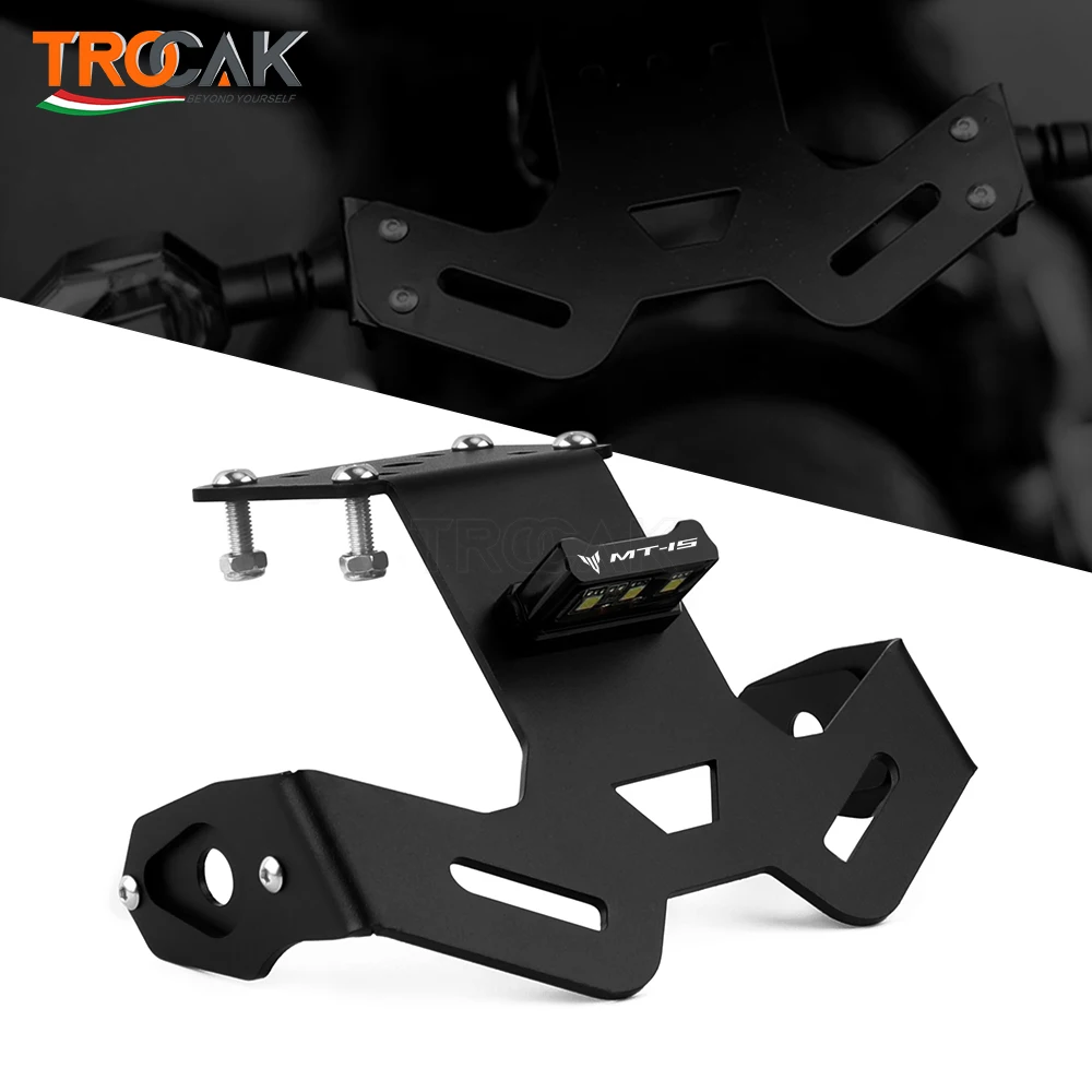 

Держатель номерного знака со светодиодной подсветкой для YAMAHA MT-09 TRACER 2015-2021, комплект аксессуаров для устранения заднего крыла мотоцикла