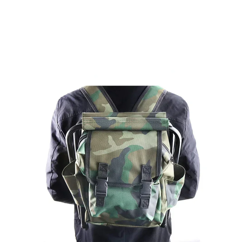 Портативный Сверхлегкий Складной Стул Для Кемпинга С Рюкзаком Хранения