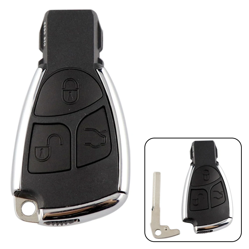 

Модифицированный автомобильный пульт дистанционного управления YIQIXIN, 3 кнопки для Mercedes Benz C B E Class W203 W211 W204 YU BN CLS CLK, сменная крышка