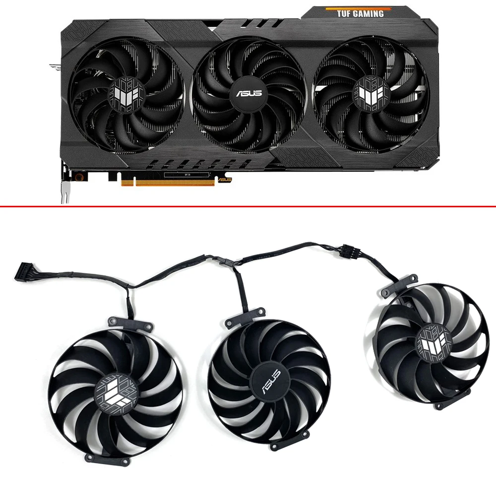 Графический вентилятор RX6700XT RX6800 RX6900XT, 95 мм, для ASUS TUF Gaming Radeon RX 6700 XT RX 6800 XT RX 6900 XT OC Edition, графическая карта
