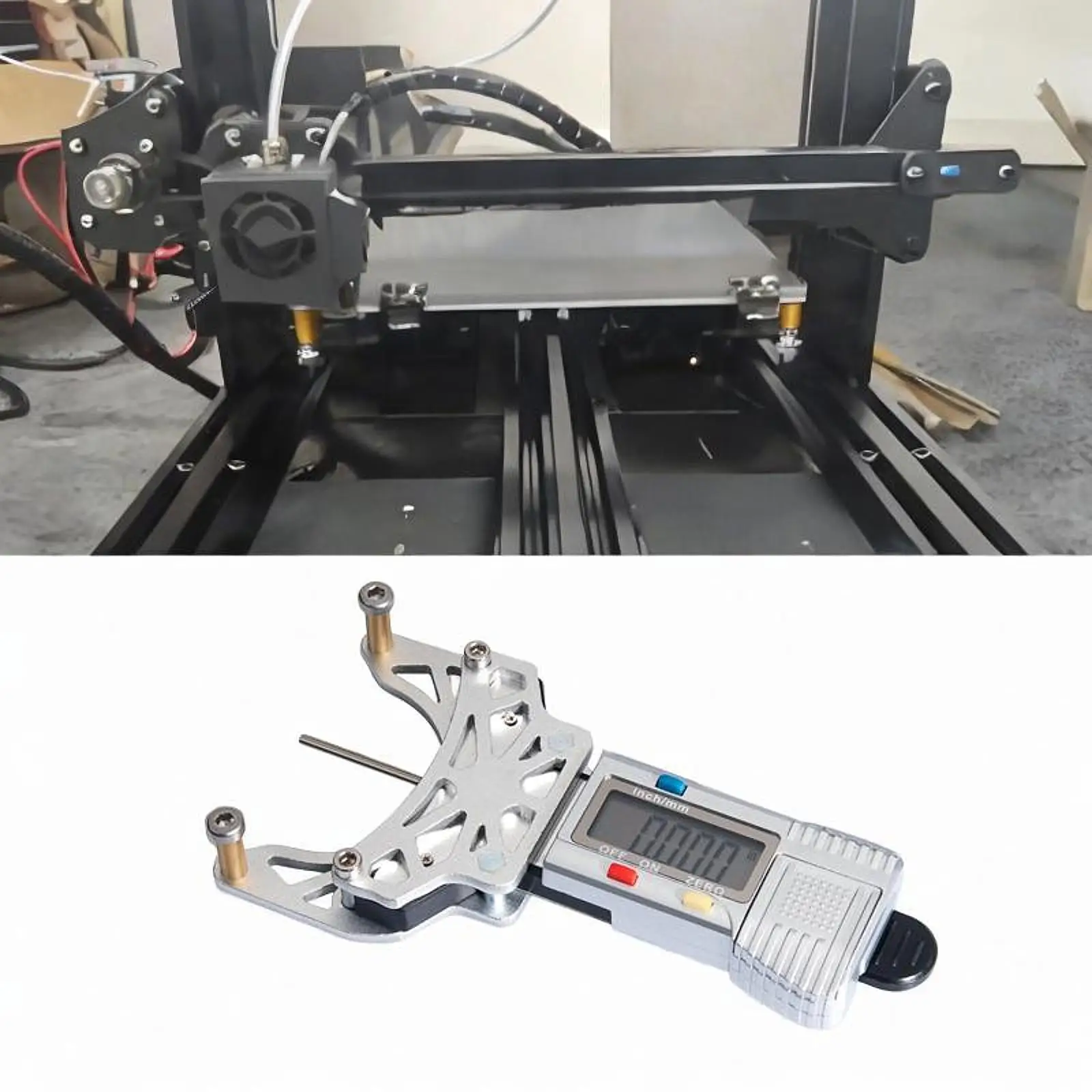 

Датчик натяжения ремня Прочная легкая рама из алюминиевого сплава Легко читаемые аксессуары Портативный тензиометр ремня Инструмент для натяжения ремня