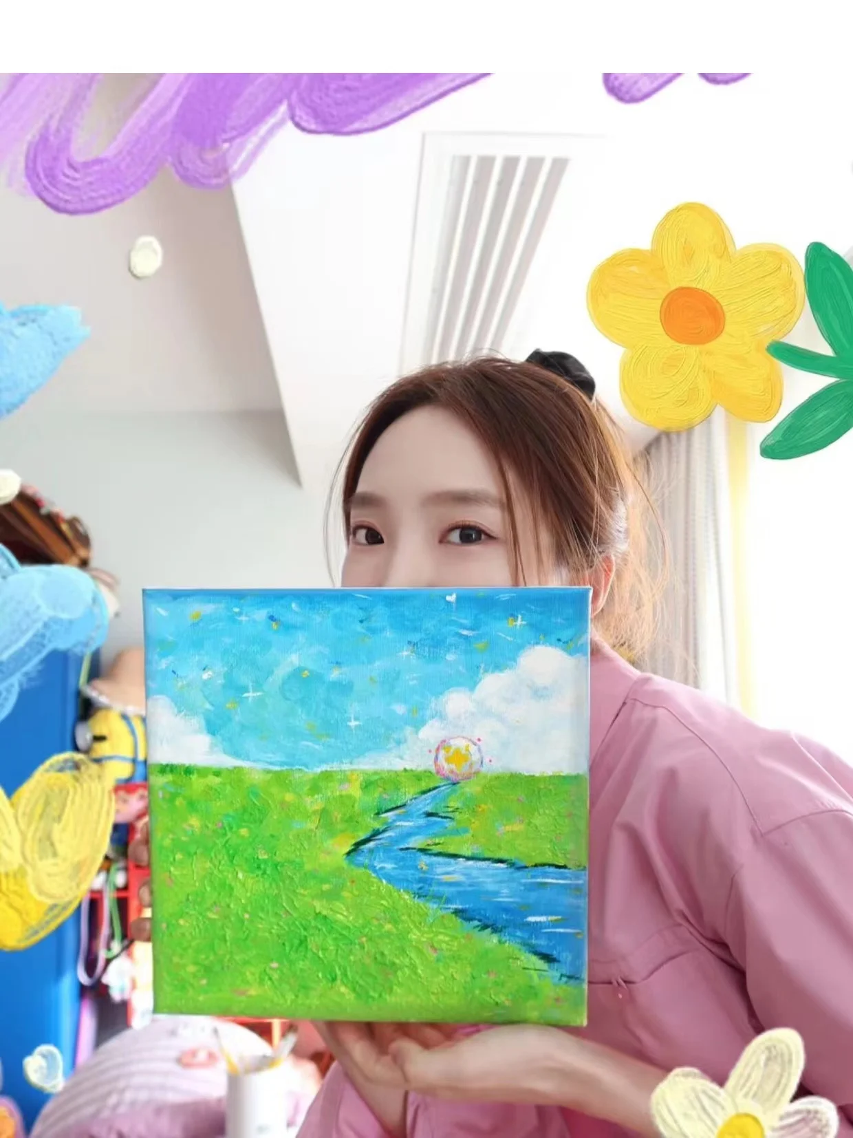 Yang Kaiwen Same Sle Розовая рубашка Верхняя одежда Женская свободная высококачественная