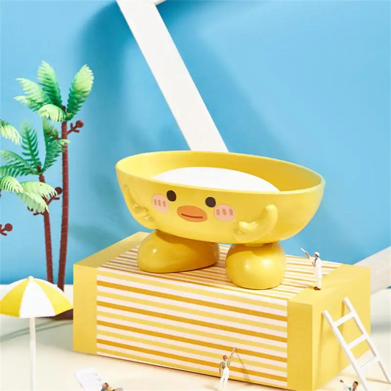

Pp Plastic Soap Case Container Sturdy Travel Soap Box Portable Soap Dishes Soap Box Thickened Yellow Bathroom Products Soap Rack