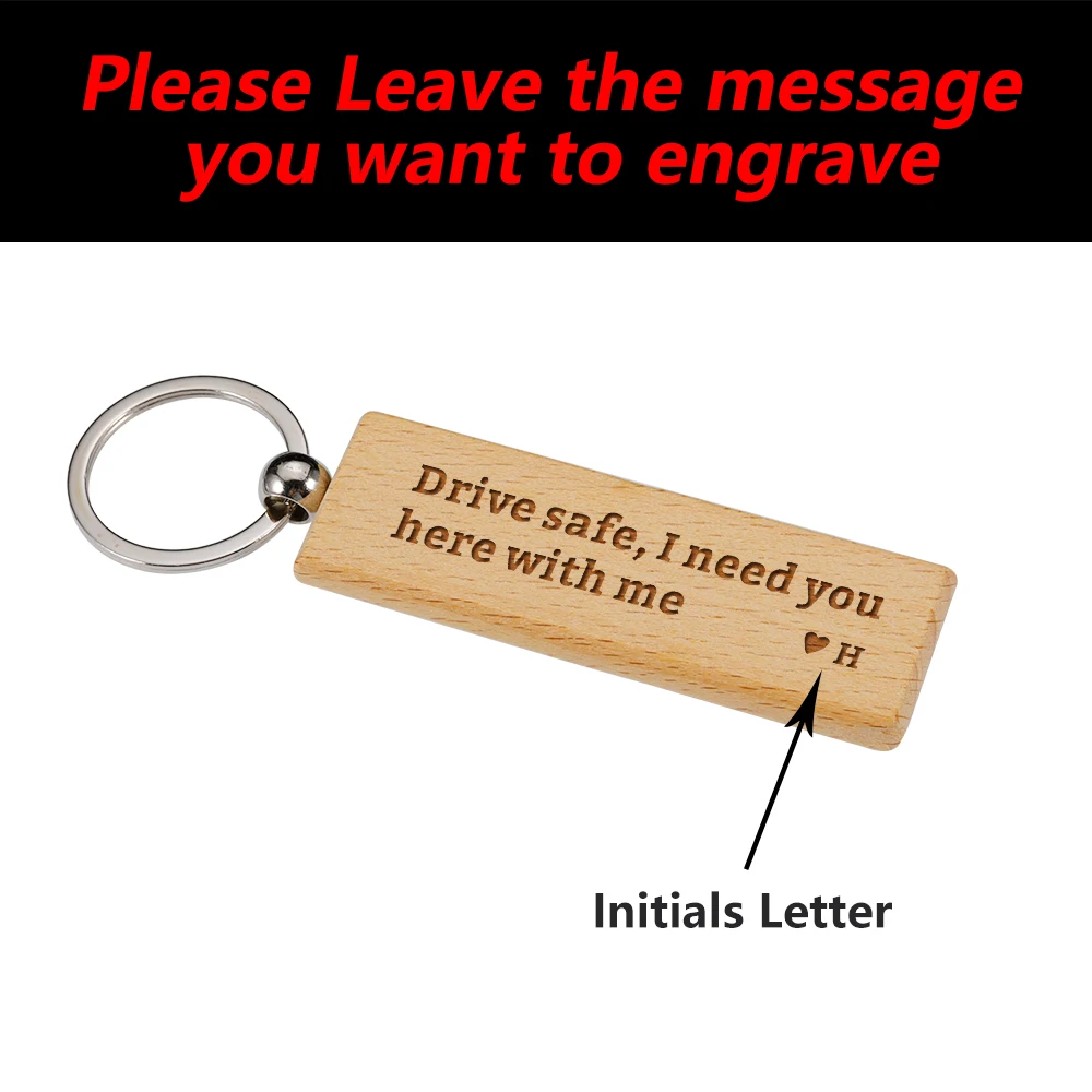 Держись безопасно Ключница Письменная Люблю Тебя Мужчина Женщина Парень Муж Деревянный Ключевой Крючок Подарок на День Рождения Отец Дня Подарок Брелок Аксессуары.