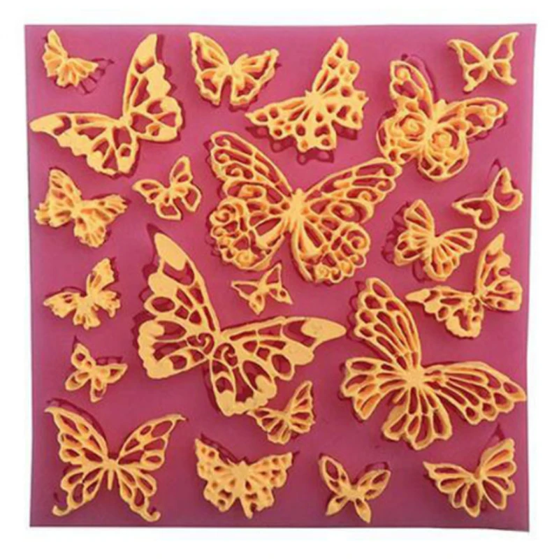 

Силиконовая форма «бабочка» для украшения торта