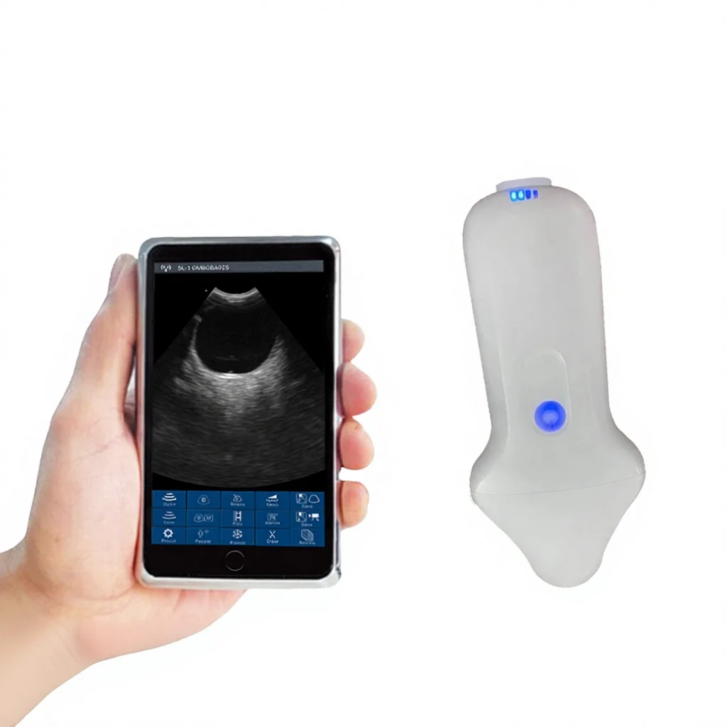 Медицинский USB Wi-Fi допплер-датчик B27 для офтальмологии, новорожденных, домашних животных, УЗИ глаз, 8 МГц, 11 МГц, микроконвексный, портативный, цветной, многоразовый, CF PW (art.: 3920d9b532a5f) - 3920d9b532a5f