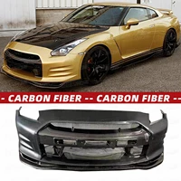 t s a style half carbon fiber front bumper for nissan gtr r35 2008 2016%ef%bc%88jsknsr508418%ef%bc%89