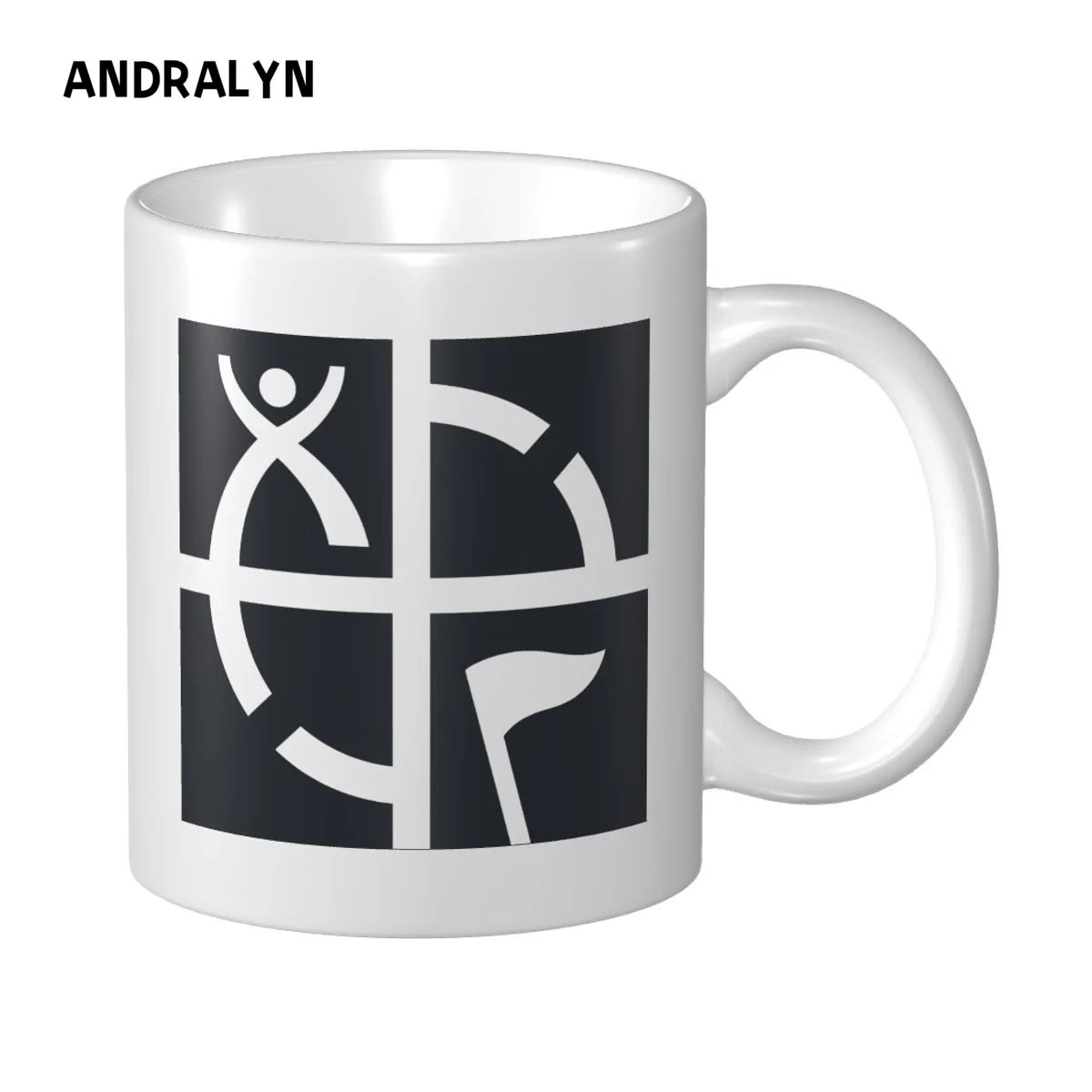 

Geocaching Logo Mug 330ml 2023 Funny Ceramic Creative Coffee Mugs Christmas GIft Cup