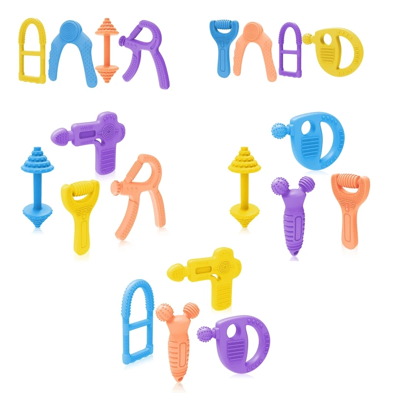 

Breast Feeding Toy Infants Teeth Massage Food Grade Silicone without Parts 85DE