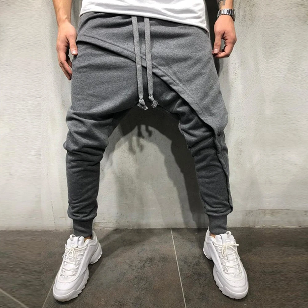 

Sweatpants Men Pants Trouser Trousers Vintage Workout Casual Fashion Hip Hop Jogger Joggers Layered Drawstring