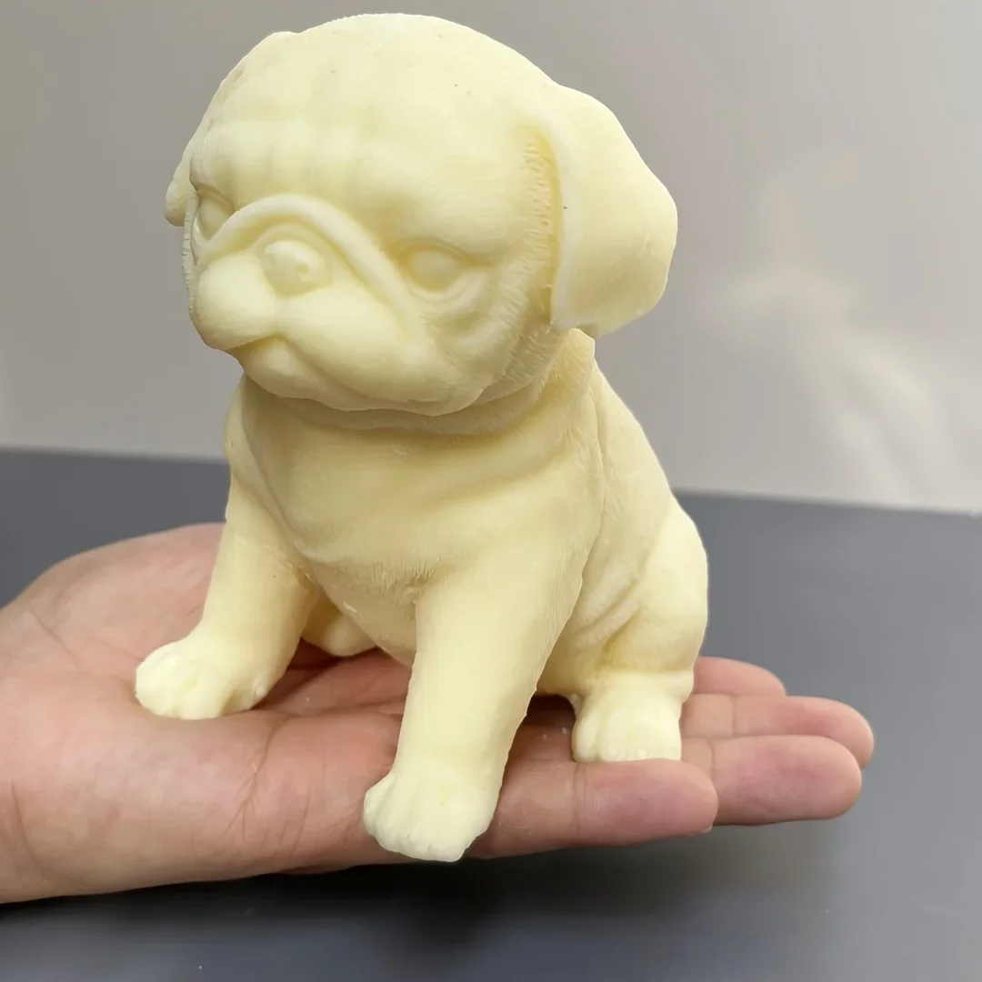 3D большая силиконовая форма в виде мишки для бульдога бетона песка собаки смолы