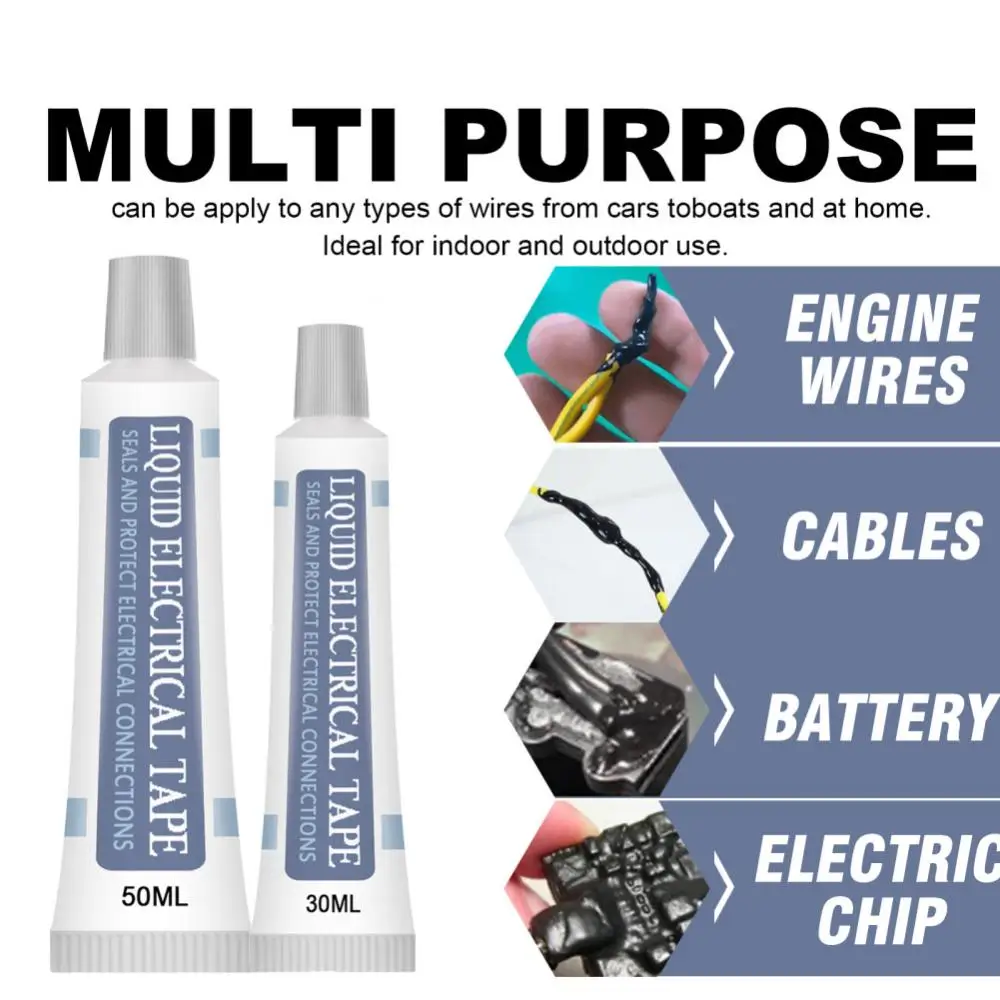 

30ml Insulating Glue Silicone Sealant Glue Lamp Board Electronic Sealant High Temperature Resistance Waterproof Flame Retardant