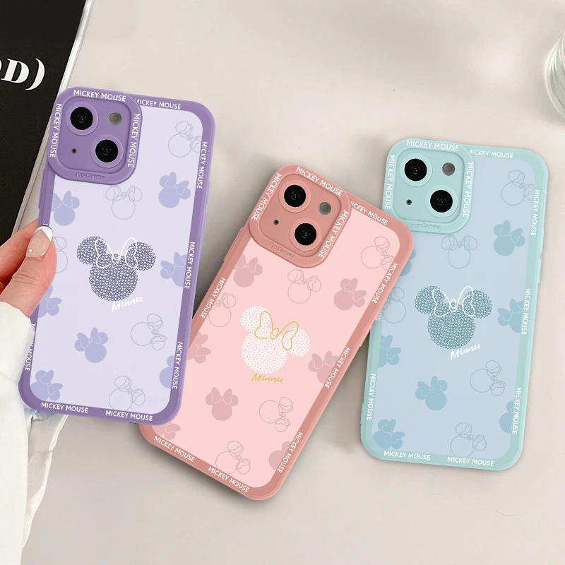 Чехол для телефона Disney с Микки и Минни Маусом для Huawei P30 Lite Pro P30Lite P30Pro, силиконовый чехол-накладка для Huawei Honor X8, чехлы из ТПУ