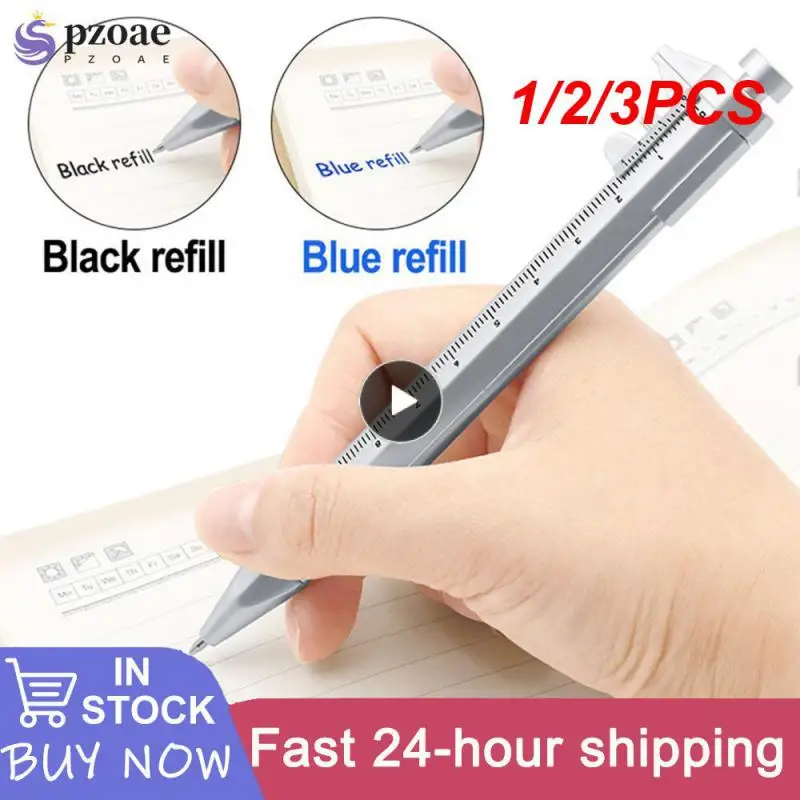 

1/2/3 шт. многофункциональная ручка-штангенциркуль шариковая ручка гелевые чернила Шариковая ручка штангенциркуль шариковая ручка ручная ручка студенческое творчество