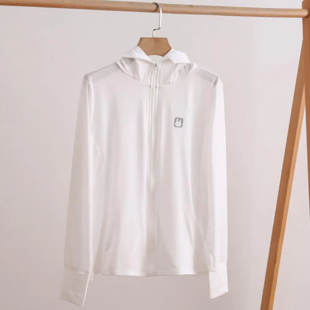 

Trendy with Hat Lightweight Anti-UV Outdoor Sunscreen Coat Outdoor Sunscreen Coat Sweat Absorption Loose