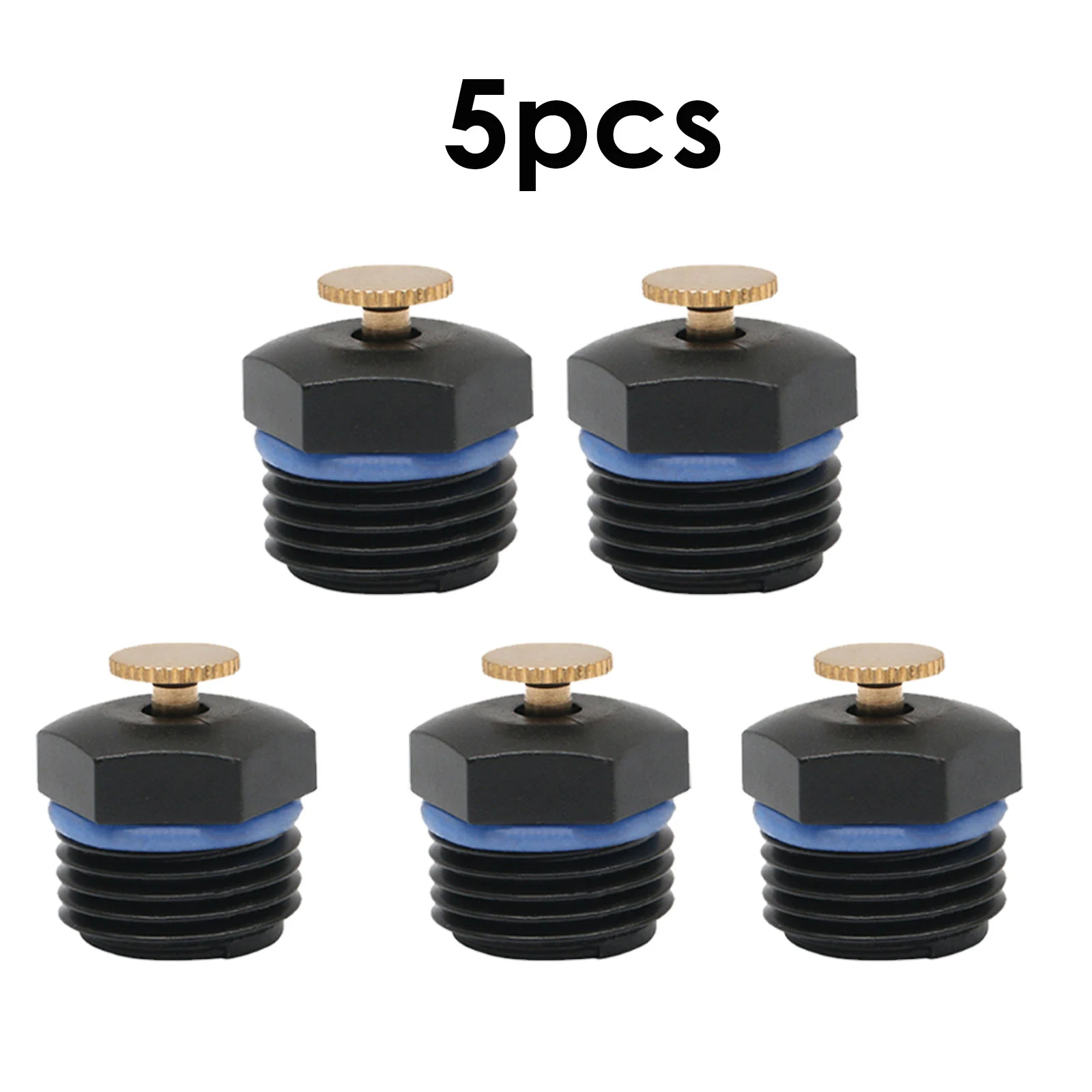 

5PCS 20mm Adjustable Watering Sprinkler 1/2'' Thread Spray Nozzle Garden Lawn Drip Irrigation System Kit Home Garden Tools