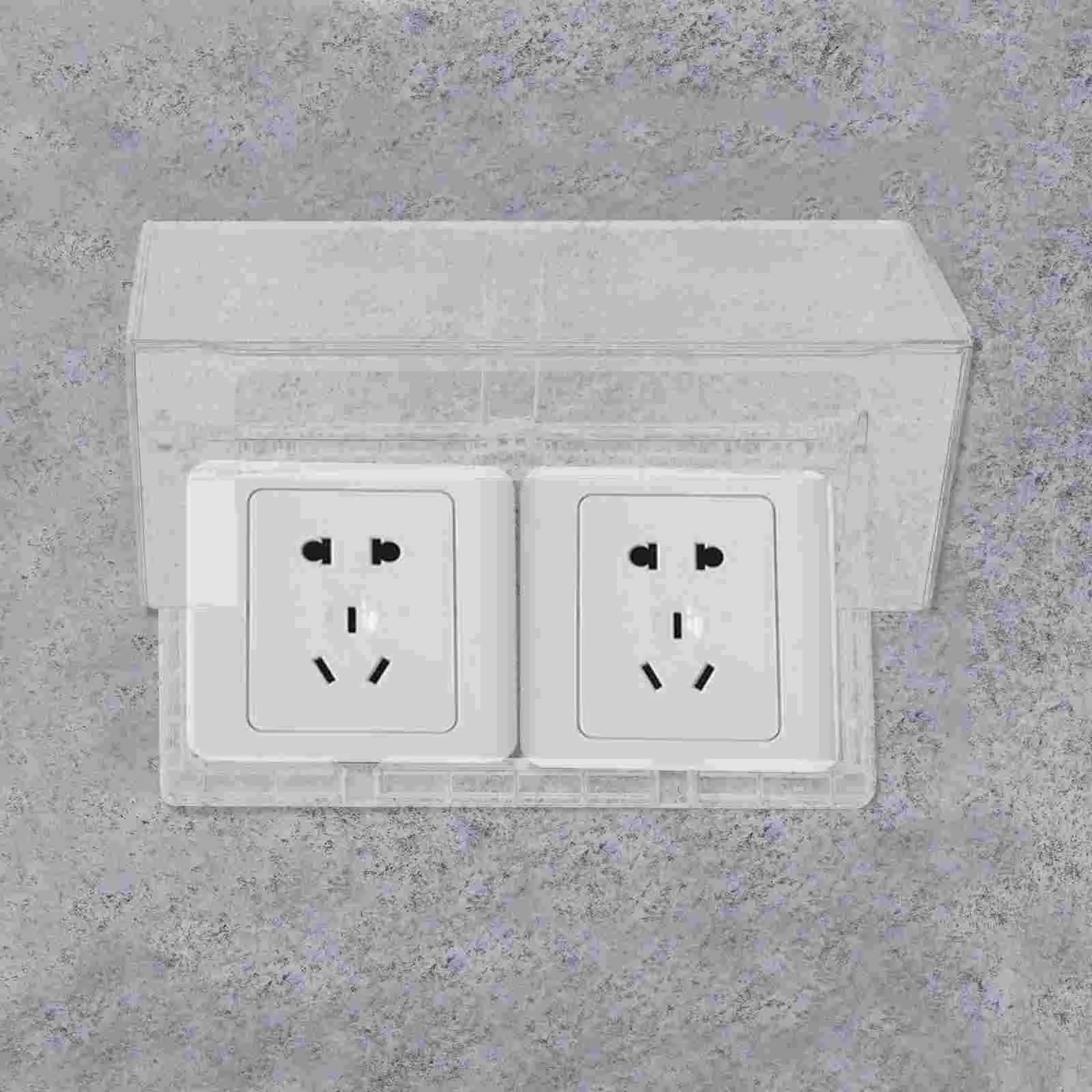 Водонепроницаемая крышка точечной розетки Защитный чехол Плата питания Детские