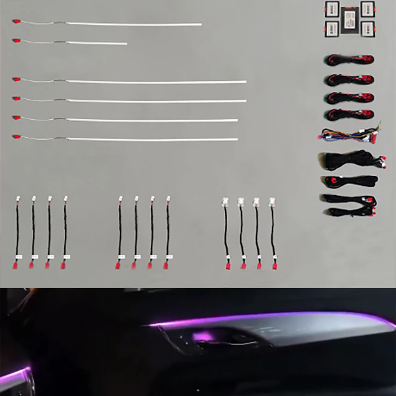 

Fit for Cadillac ATS 64 colors high quality Ambient light Car LCD instrument panel screen control easy installation