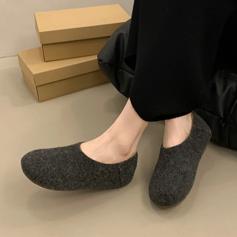 Женская хлопковая обувь на плоской подошве зимние замшевые ботинки женские