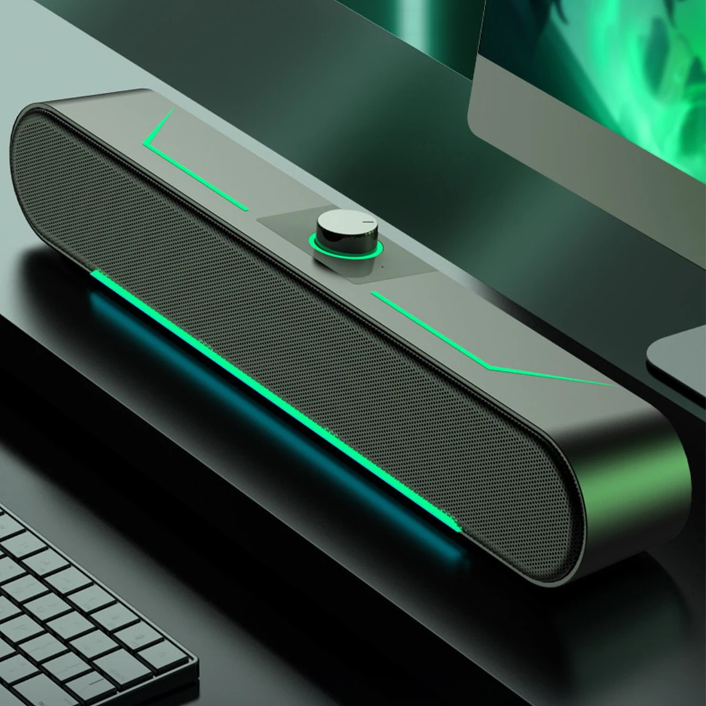 

A39 Computer Speaker Surround Soundbar Speaker Wired Loudspeaker Stereo Subwoofer Sound bar for Laptop PC Gamer