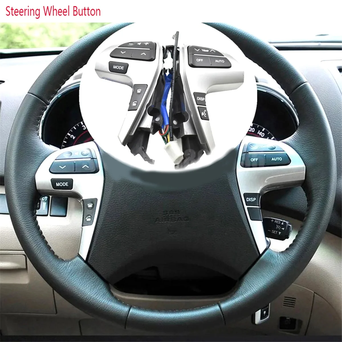 Кнопочный переключатель на руль для Toyota Hilux Vigo Corolla Camry