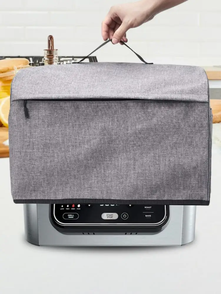 Barbecue Grill Dust Cover Grill Box Cove 600D Oxford Cloth with Pockets Waterproof Dirt-proof Protector Home Organizer Storage