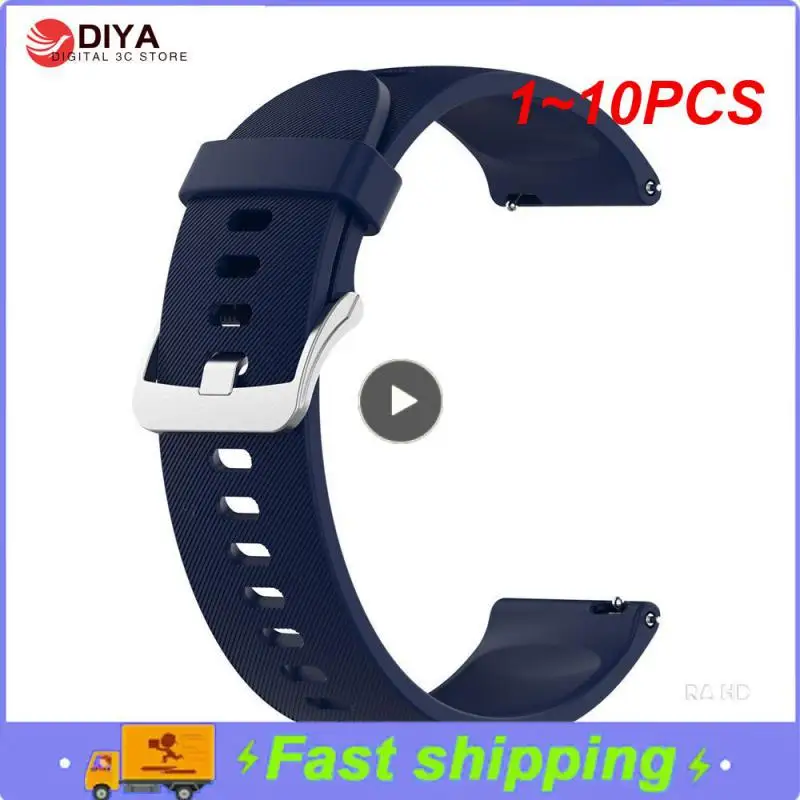 

Ремешок силиконовый для наручных часов Mi Watch, 22 мм, 1-10 шт.