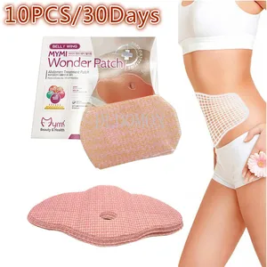 10 шт. пластырь для похудения, тонкие морские Пластыри для похудения, сжигание жира, Мими чудо, пластырь для живота, Женский массажер для похудения, товары для похудения