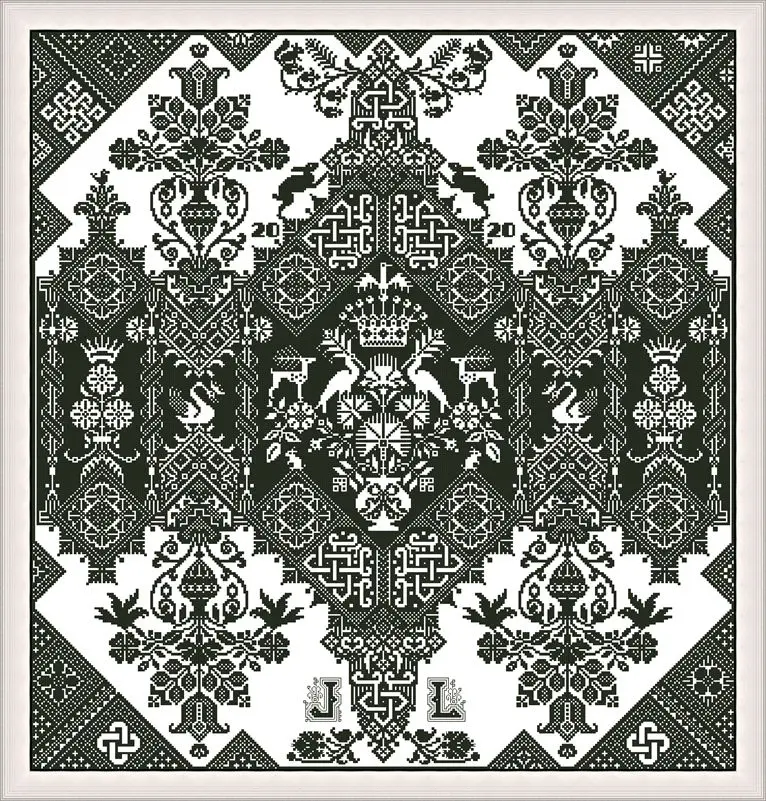 Tyler's Lion - Long Dog Samplers Cross stitch sampler patterns, Cross stitch sam