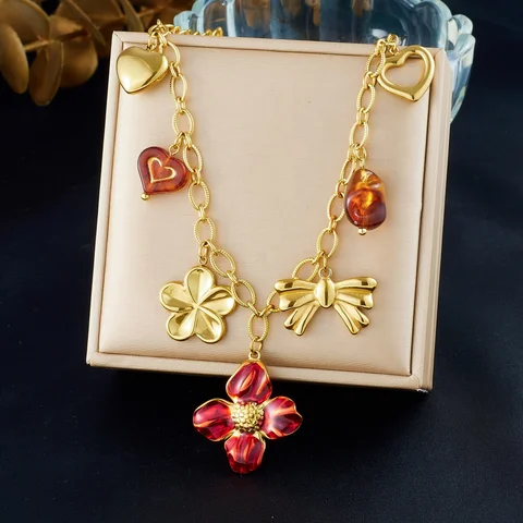 MEYRROYU кулон из нержавеющей стали для женщин