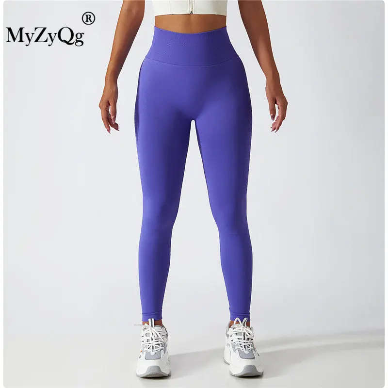 

MyZyQg Women Breathable Peach Tight Yoga Pants Female High Waist Fitness Leggings Outer Wear Quick-drying Sports Trousers