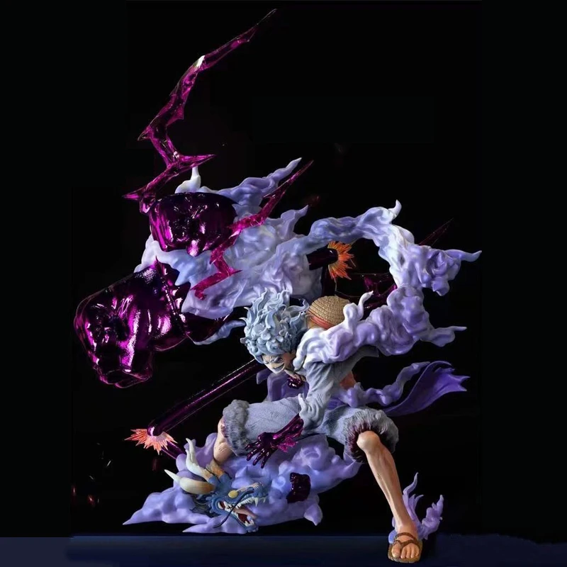 

ONE PIECE Monkey D Luffy Gear 5 Sun God Action Figure GK Nika Human human Fruit Model Toys