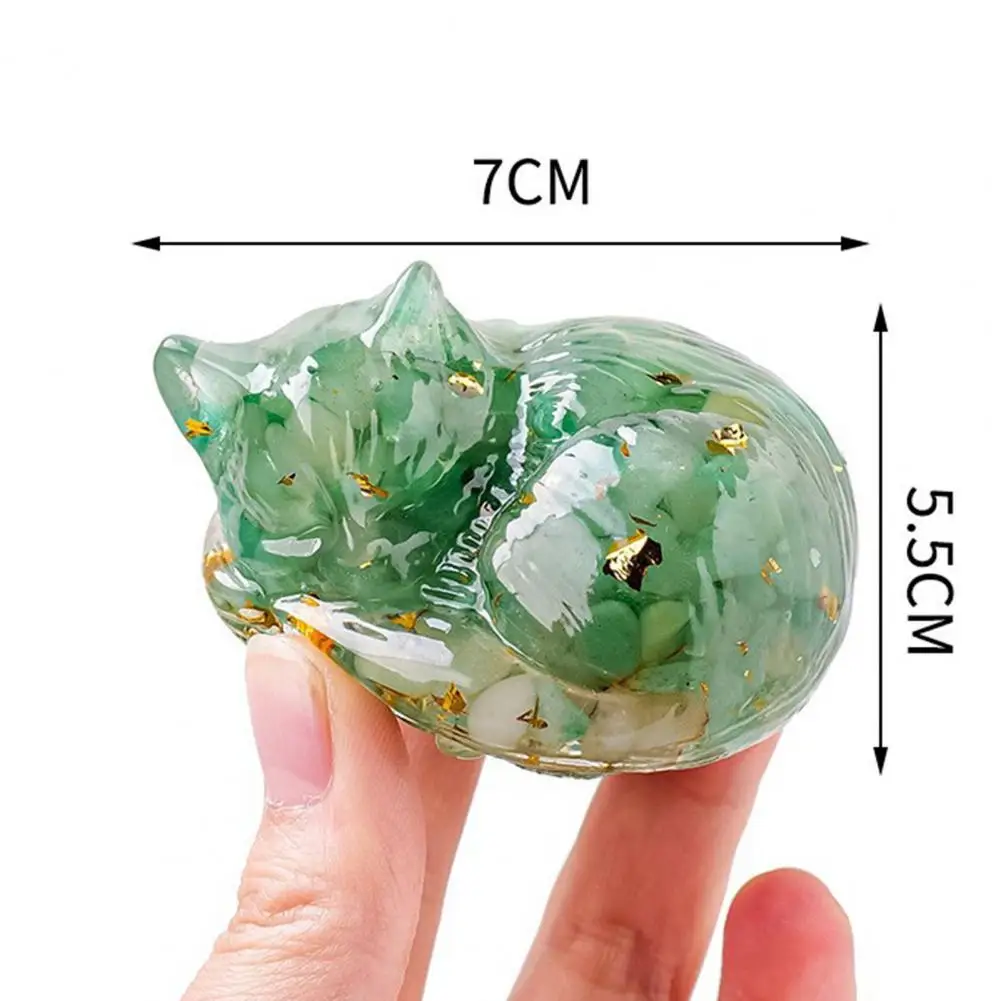 Статуэтка кошки из натурального камня ручная работа