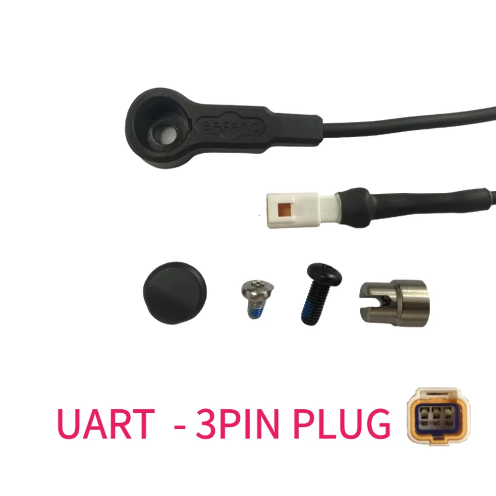 

Magnet Sensor Cable Rubber + Metal Speed Sensor 3pin/4pin Black CAN/UART Protocol E-Bike Sensor Cable Brand New