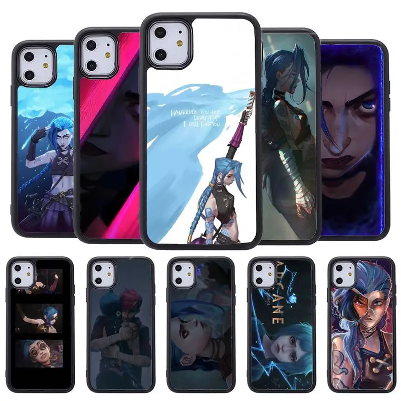 

Чехол для телефона Arcane game lol для Iphone 5 SE 2020 6 6s 7 8 plus X Xr XS 11 12 13 Mini Pro Max