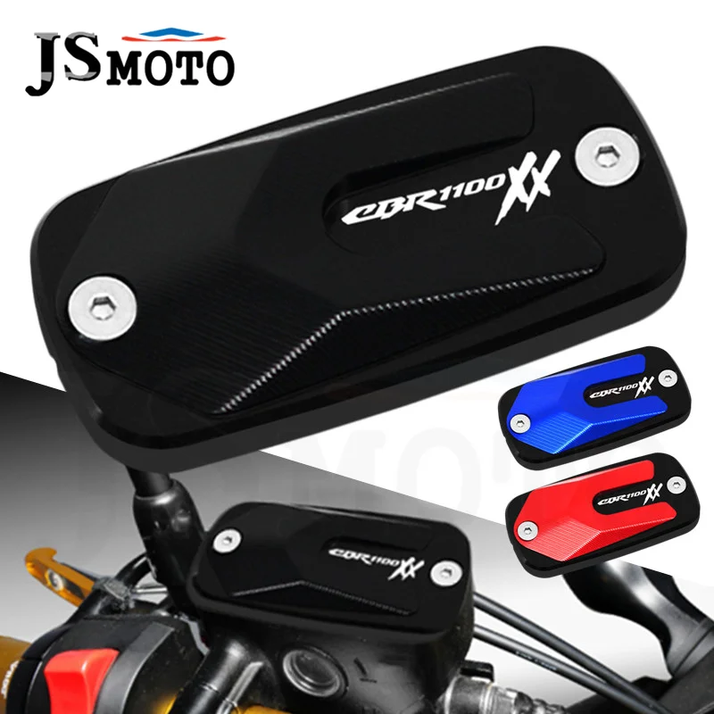 

For HONDA CBR1100XX CBR 1100XX 1999-2006 Motorcycle Accessories CNC Front Brake Fluid Main Cylinder Oil Tank Cap Reservoir Cover