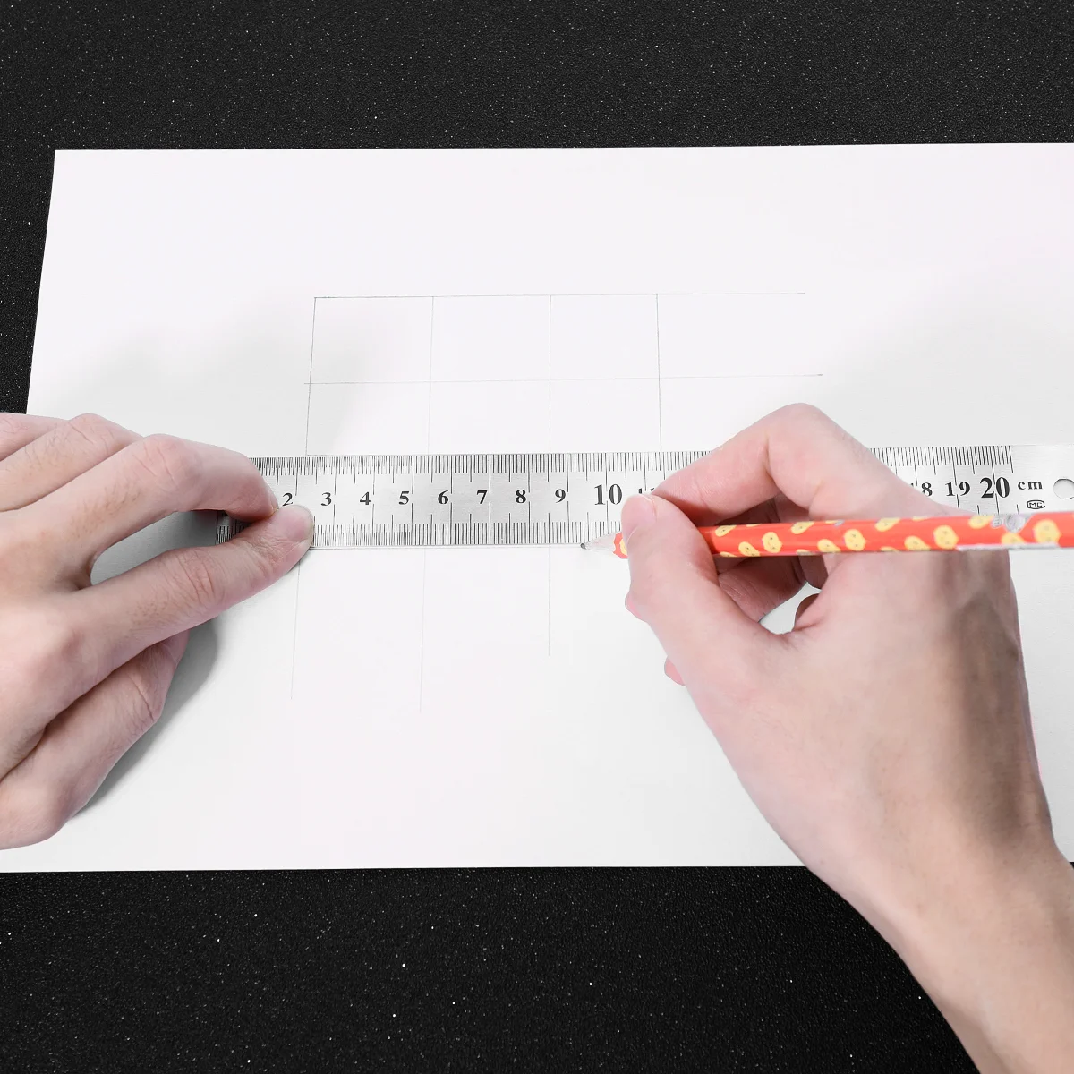 

Stainless Steel Ruler Machinist Engineer Ruler Metal Ruler for Technical Drawings 20, 30 and 40