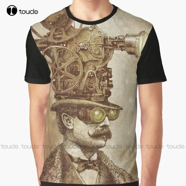 

The Projectionist (Sepia Option) Graphic T-Shirt Digital Printing Tee Shirts Streetwear Xxs-5Xl New Popular Unisex