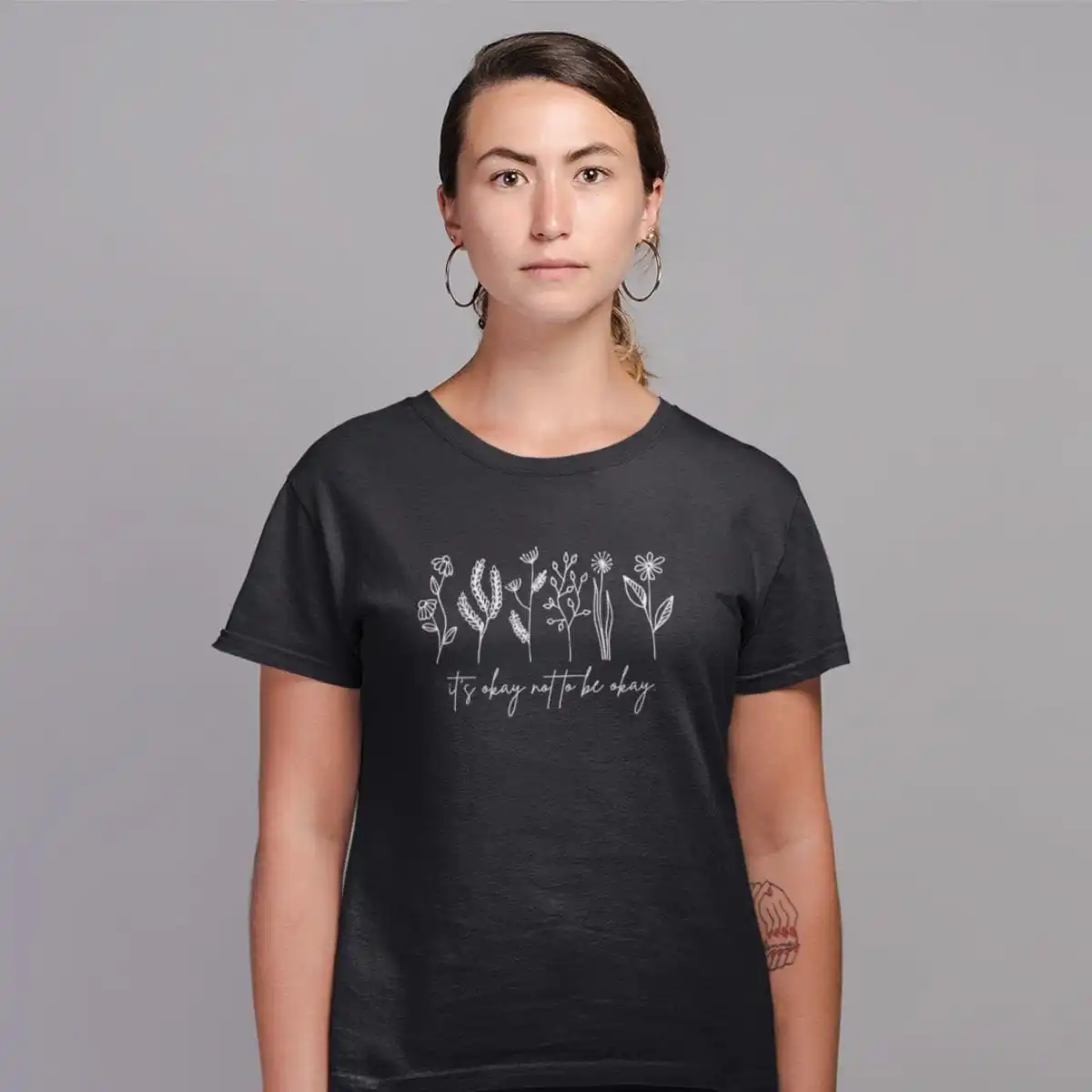 Футболка из органического хлопка для психического здоровья не может быть