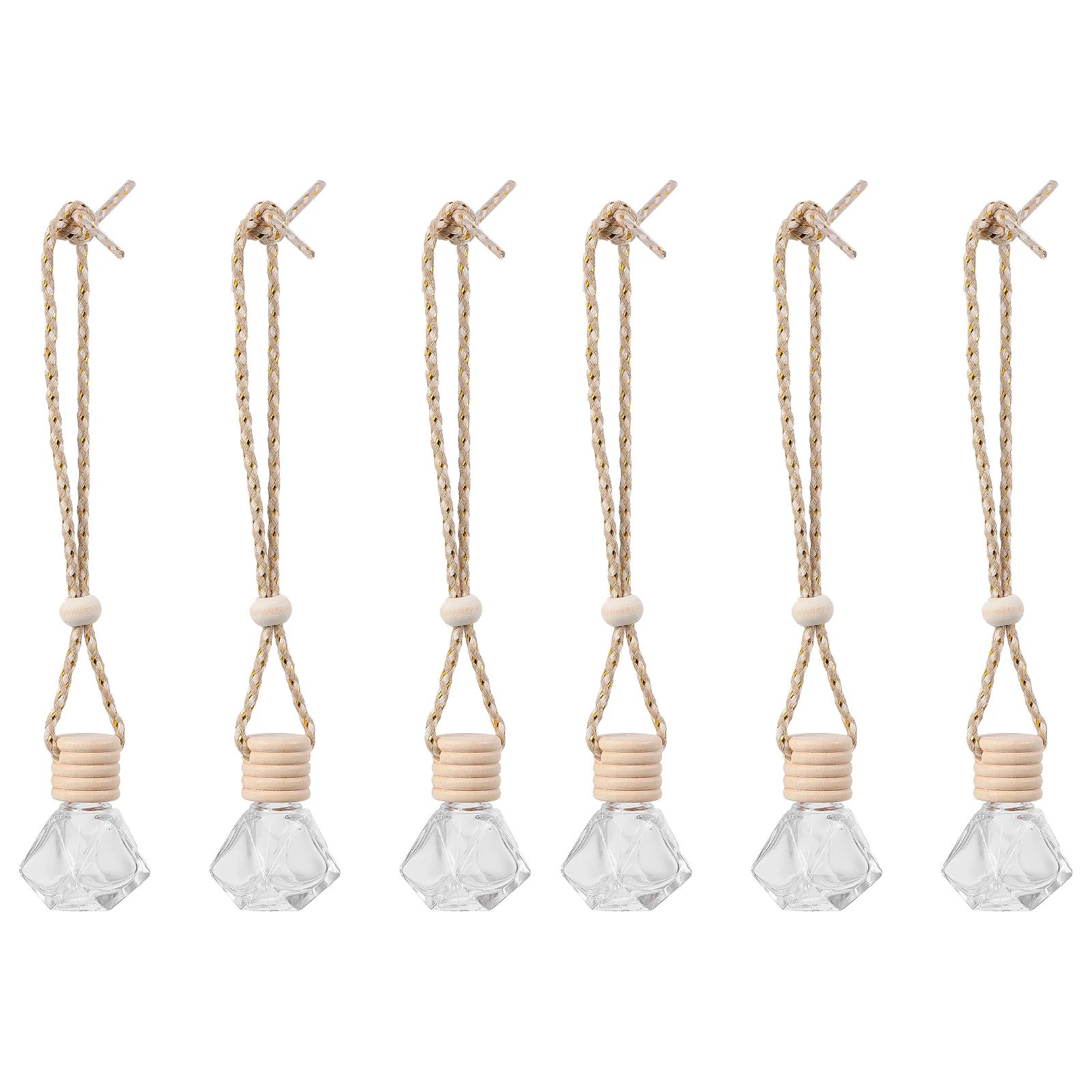 

6pcs Diffuser for Car Aroma Hanging Diffuser Car Diffuser Hanging Car Perfume Pendant Car Aroma Bottle Car Diffuser